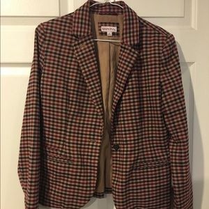 Merona plaid blazer